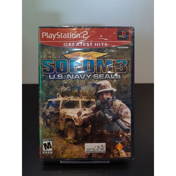 Jogo PlayStation 2 - SOCOM 3 NAVY SEALS