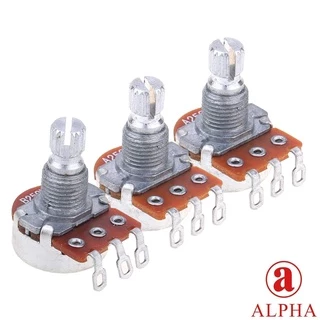 Kit Potenciometros Alpha Para Jazz Bass 2 A250K / 1 B250K