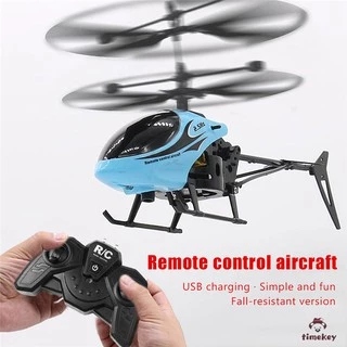 Helicóptero / Aeronave Pequeno de Controle Remoto de Rádio com LED / Presente para Crianças