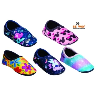 Meia Sapatilha Infantil Antiderrapante Náutica Neoprene Menina