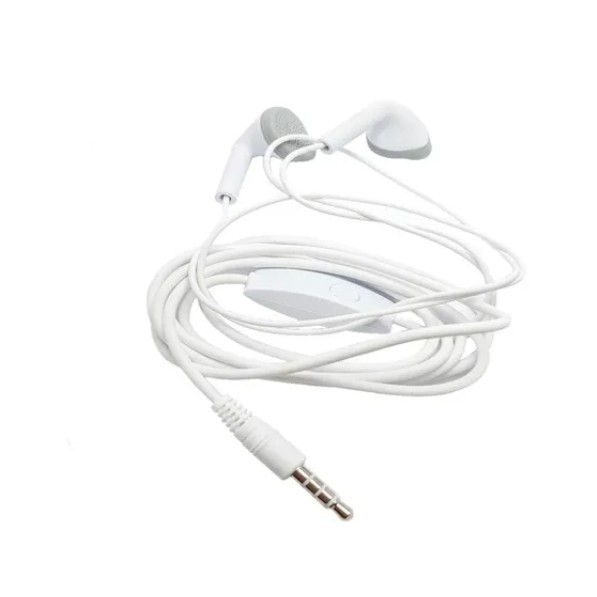 Fone de Ouvido com Fio com Microfone3,5mm Isolamento de Barulhos /BRANCO/PRETO