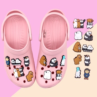 Desenhos animados PVC Personagens Anime para DIY Crocs Sandálias