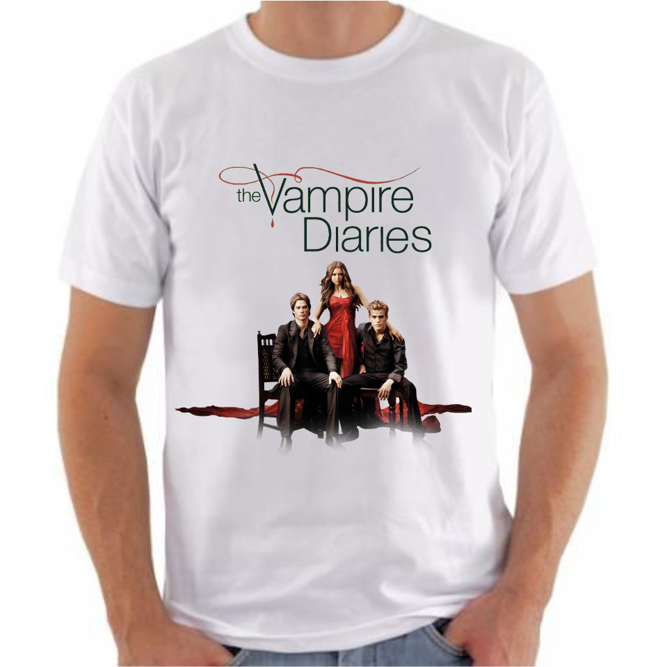 Camisetas - Série The Vampire Diaries - V2