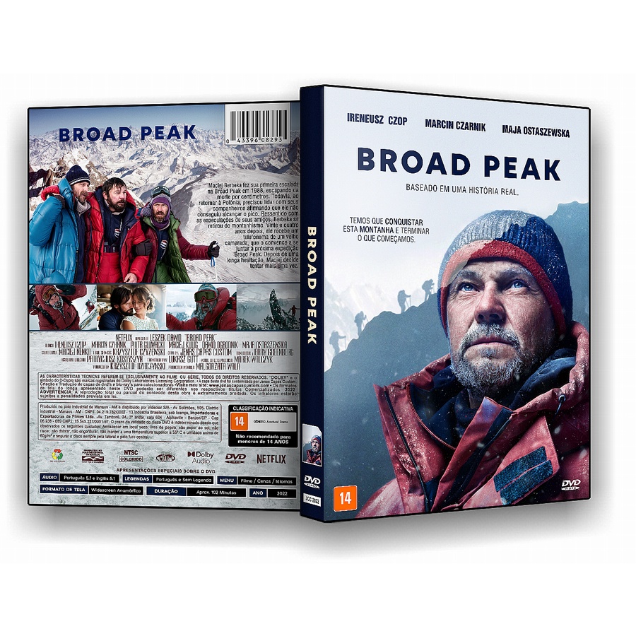 Dvd Broad Peak (dubl E Leg) | Shopee Brasil