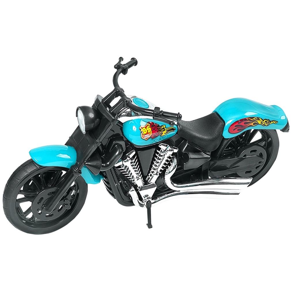 Moto Brinquedo Custom Motoqueiro Bs Toys Shopee Brasil
