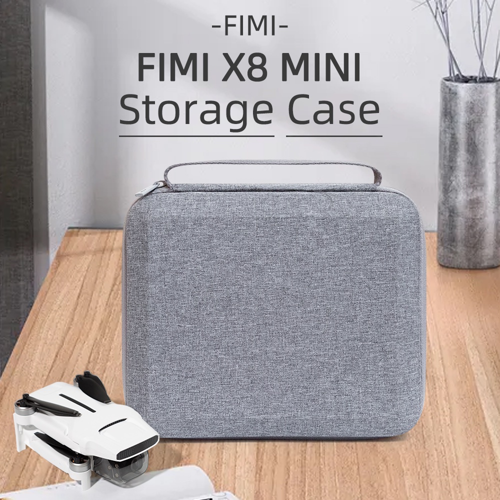 Bolsa Organizadora Para Drone FIMI Mini 3 - Nailon, Forro EVA, Tamaño 29.5x10x21.5 Cm, Gran Capacidad