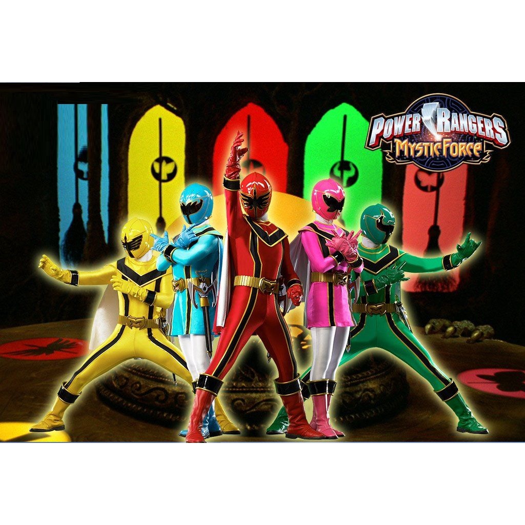 Power Rangers Força Mistica Completo Em 5 Dvds | Shopee Brasil