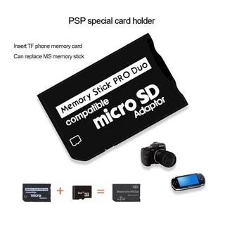 Adaptador Psp Micro Sd Pro Duo Sony Câmeras Photofast Novo!