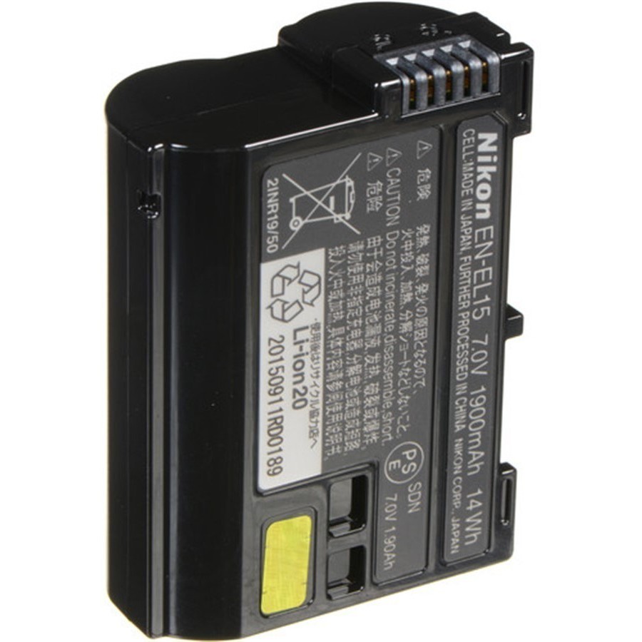 Bateria Nikon En-el15 Genuína Li-ion20 Nova e Original Com Nota Fiscal ...