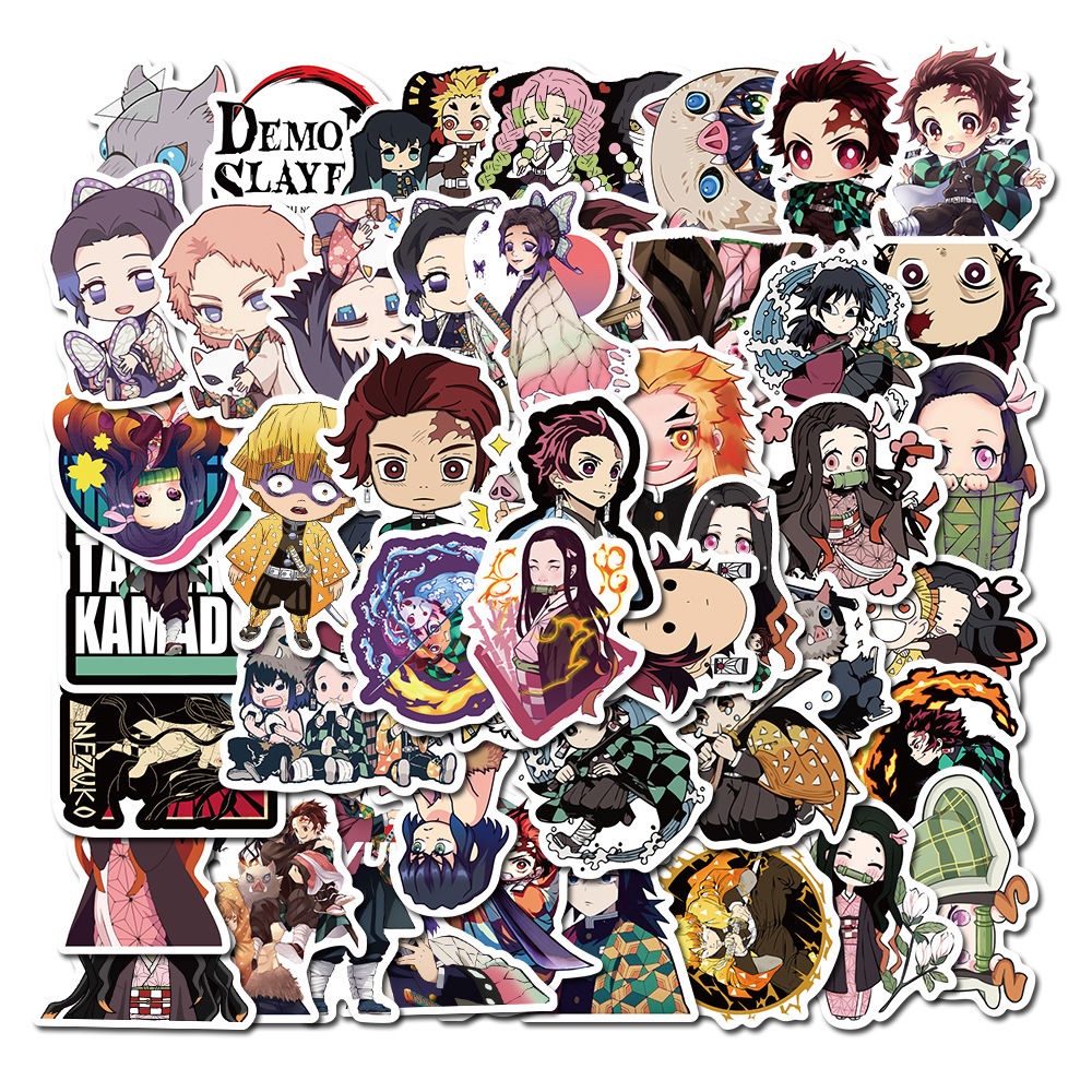 50pcs/pack Demon Slayer Kimetsu no Yaiba: Yuukaku-hen Anime