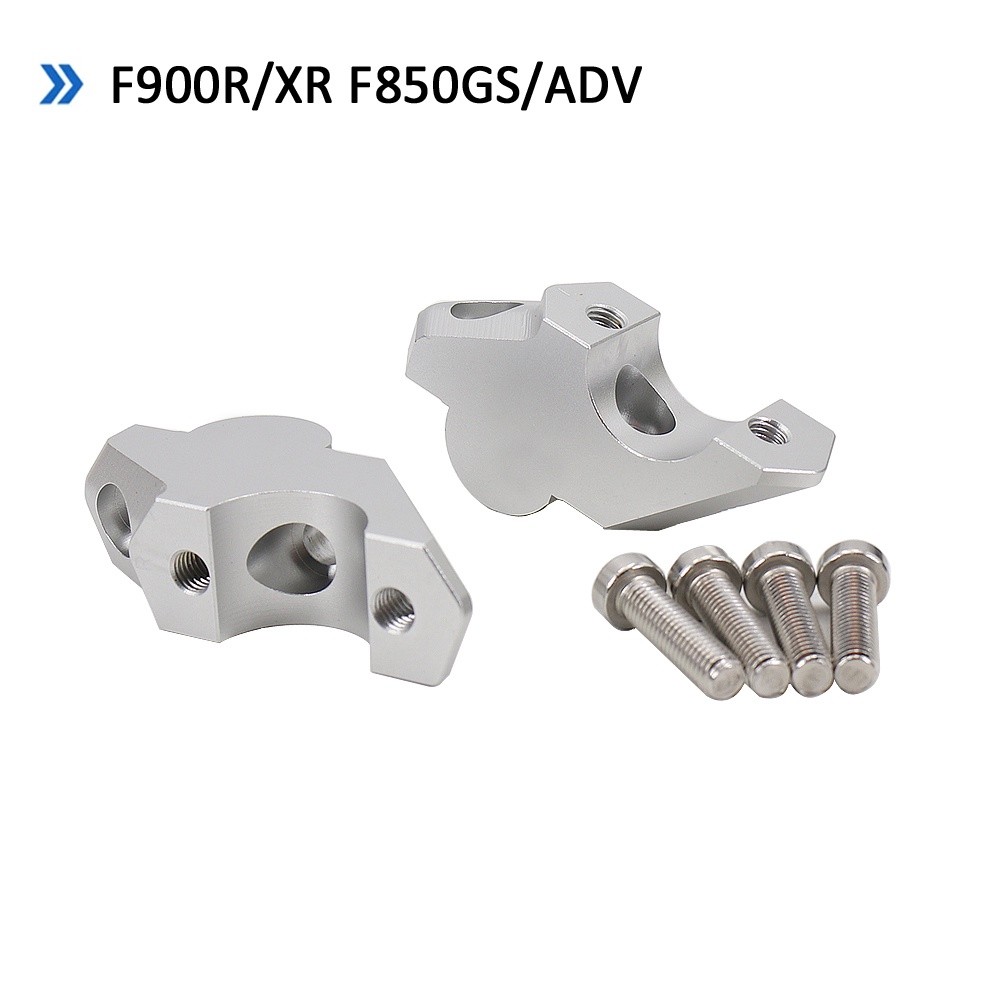 Para F900R F900XR 28mm Guiador Risers Com Adaptador De Altura Offset ...