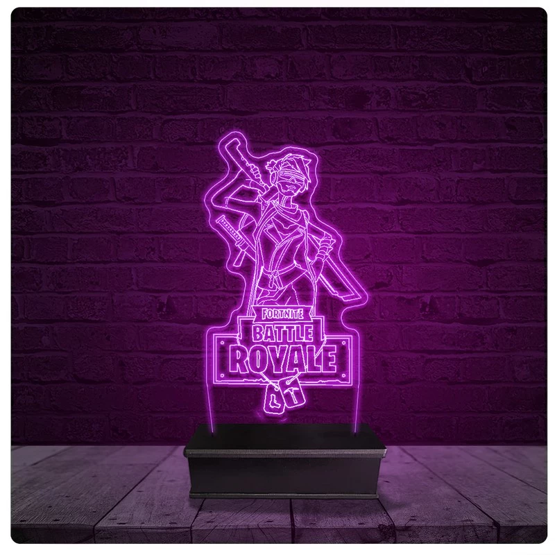 Luminária e Abajur Acrílico Led - Fortnite Jogo 07