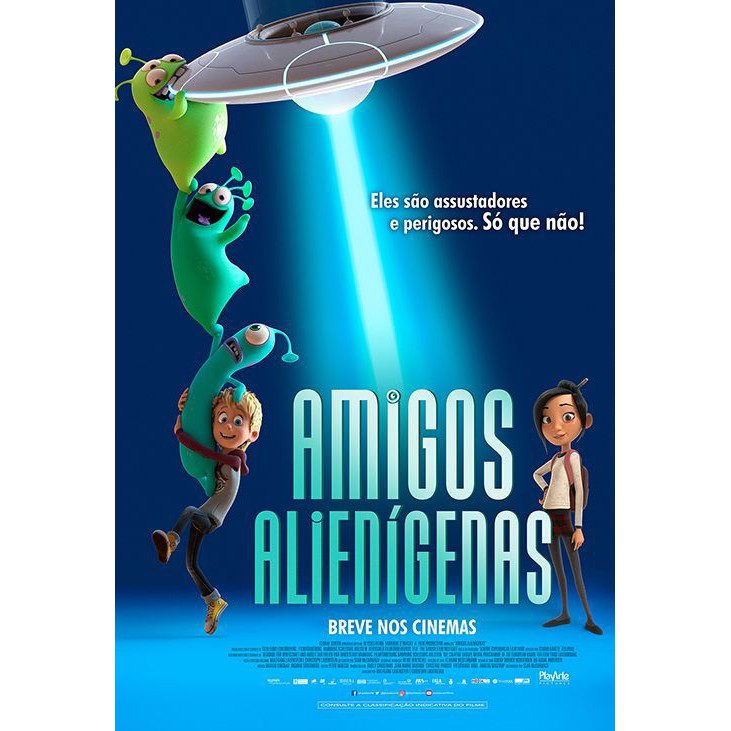 AMIGOS ALIENÍGENAS Trailer Dublado do filme da animação 