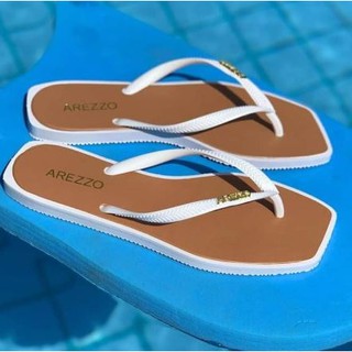 Chinelo Arezzo Bico Quadrado l Confortavel Shopee Brasil