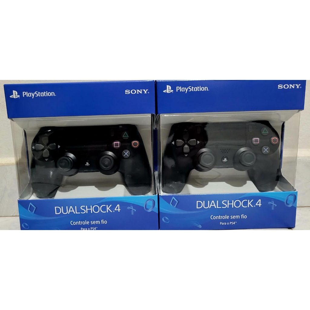 Controle sem Fio Sony DualShock 4 Preto para Playstation 4 + Jogo Horizon  Chase Turbo Senna Sempre para PS4 – Marketplace Triibo