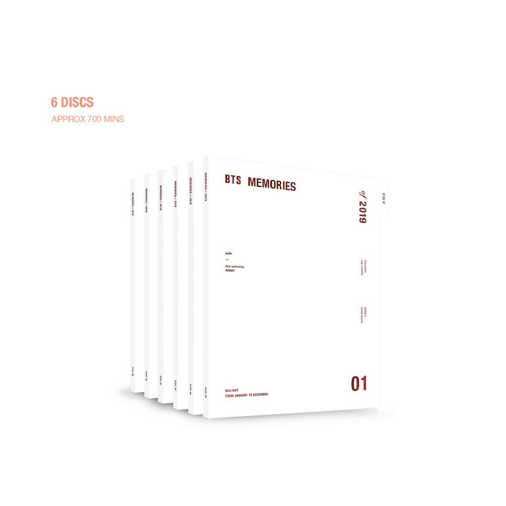 BTS deals Memories of 2019 Blu-Ray