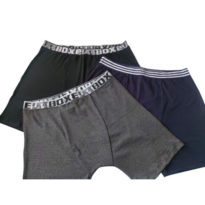 Cueca Boxer Viscolycra - Qualidade Diferenciada - Plus Size até nº 72