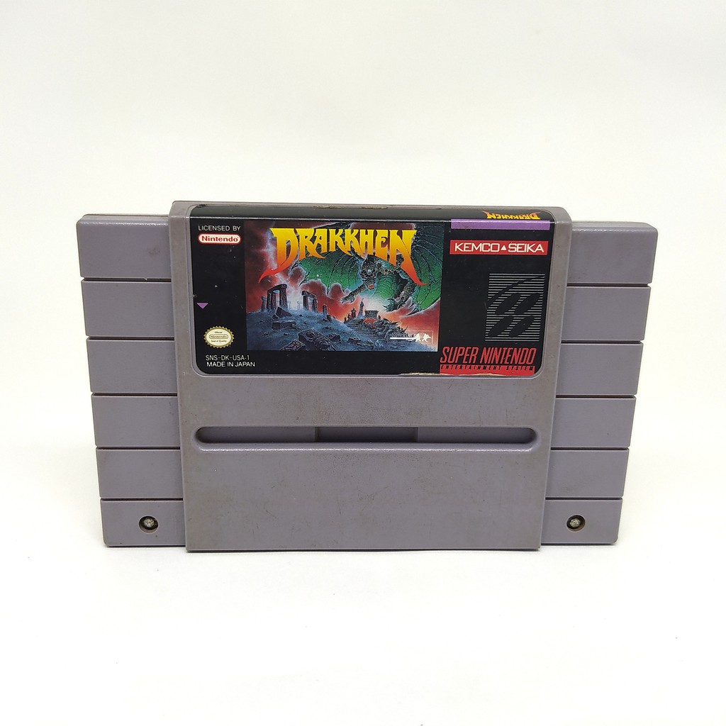 Drakkhen super clearance nintendo