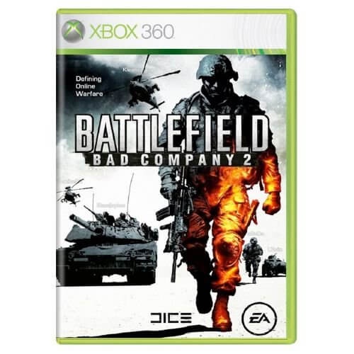 Jogo De Tiro Battlefield Bad Company 2 Xbox 360 Original