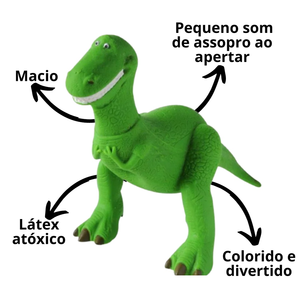 Mordedor Para Bebe Toy Story Rex Buzz Woody Em Latex | Shopee Brasil