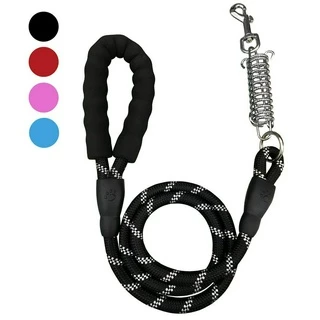 Guia De Passeio Com Mola Amortecedor Resistente Cachorro Grande Médio Porte LR-0137