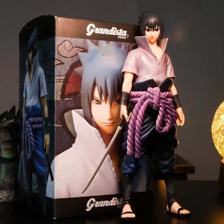 Boneco Naruto Shippuden Sasuke Uchiha Grandista Mangá Dimensions