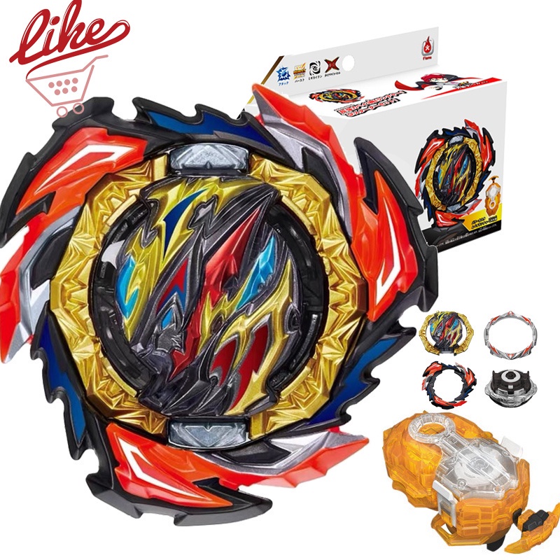 Beyblade Burst B-191 Dangerous Belial Com B184 Conjunto De