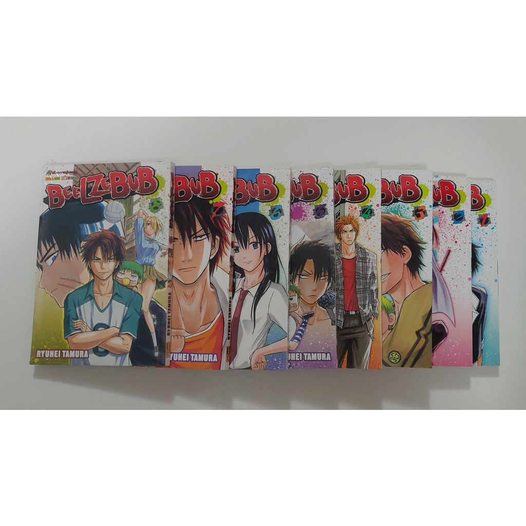 Coleção Mangá Beelzebub Vol 1 Ao 8 Panini Shopee Brasil 6123