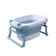 Banheira Ofurô Dobrável Flexi Grande Bebê Infantil Banho Espaçosa Luxo