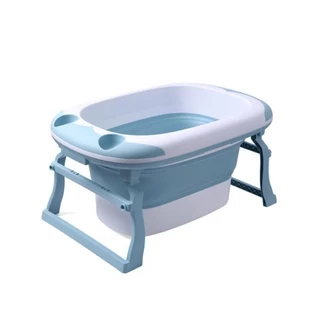 Banheira Ofurô Dobrável Flexi Grande Bebê Infantil Banho Espaçosa Luxo em Oferta na Shopee