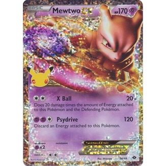 Mewtwo EX Next Destinies - Celebrações 25 Anos | Shopee Brasil