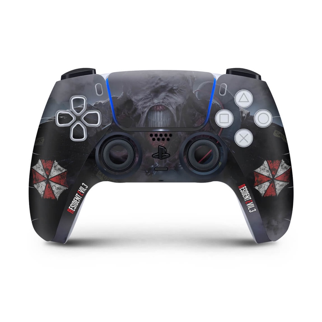 Skin PS5 Controle Playstation 5 Adesivo - Resident Evil 3 Remake ...