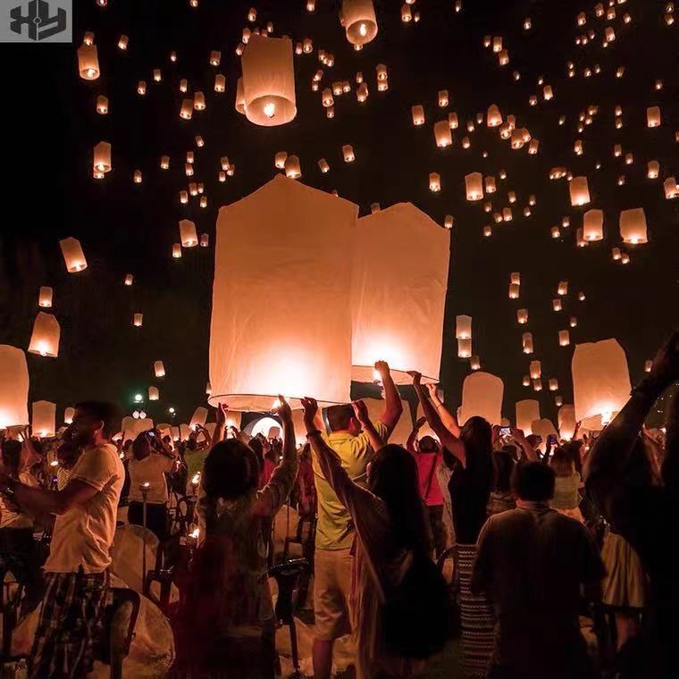 Lanterna Chinesa Ming Lanterna / Lanterna Kong Ming Para Festival De Ano Novo / Aniversário