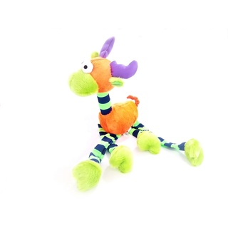 Brinquedo De Pelúcia Para Cães Dog Toy - Alce Laranja
