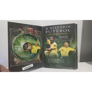 A Historia do Futebol Um Jogo Magico - Brasil Superpotencias Sul-Americanas  DVD