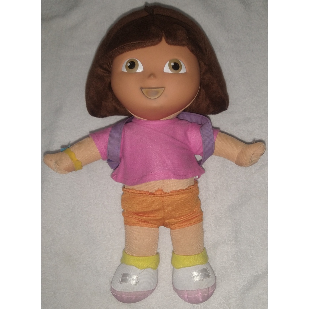 Boneca Pelúcia Personagem Dora Aventureira Desapego