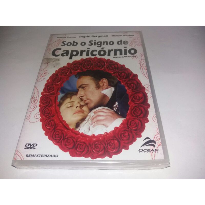 Dvd Sob o Signo de Capricornio 1949 Alfred Hitchcock Ingrid Bergman Lacrado Shopee