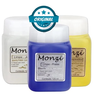 1 Monzi Limpa Prata 125 ML Original - Unidade