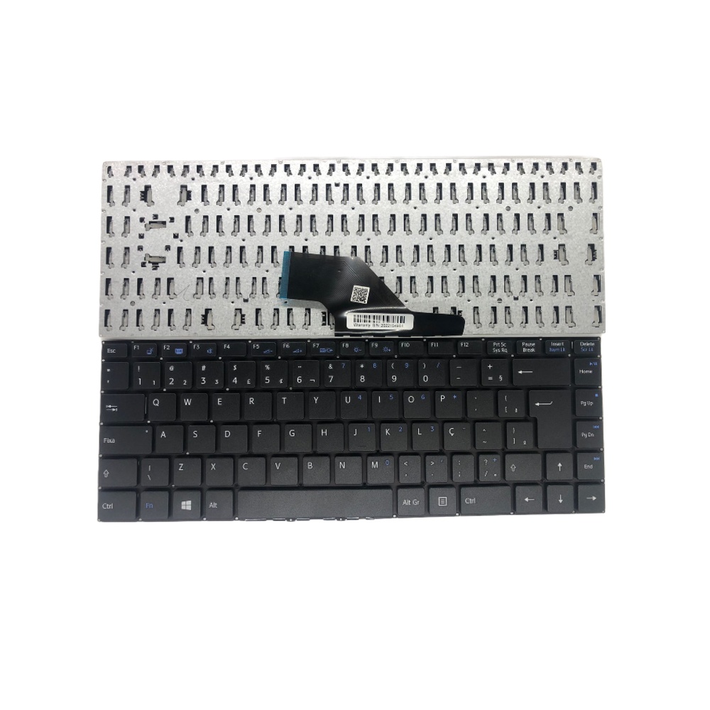 TECLADO P/ NOTEBOOK VAIO FE14 VJFE42F11X - BR PRETO