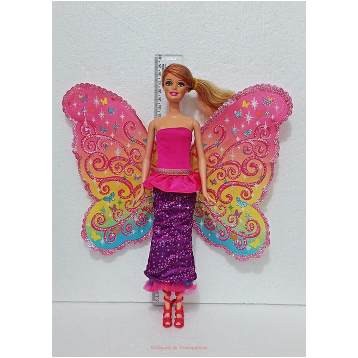 Boneca Barbie Segredo das Fadas Mattel | Shopee Brasil