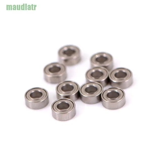 【 ♧ 】 10pcs Mini Rolamento De Aço Rolamentos De Esferas MR63ZZ
