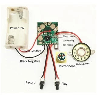 Isd1820 Módulo Gravação Reprodução Som Voz Player Arduino