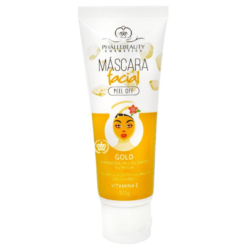 Máscara Gold Facial Phalle Beauty Shopee Brasil