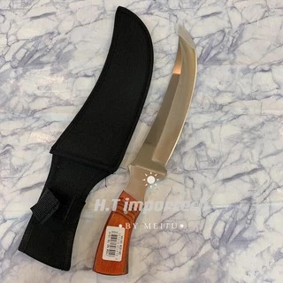 Faca Churrasco caca pesca Aço Inox Bainha TB 1519