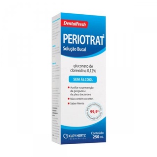 Enxaguante Bucal Periotrat Sem Álcool Menta 250ml