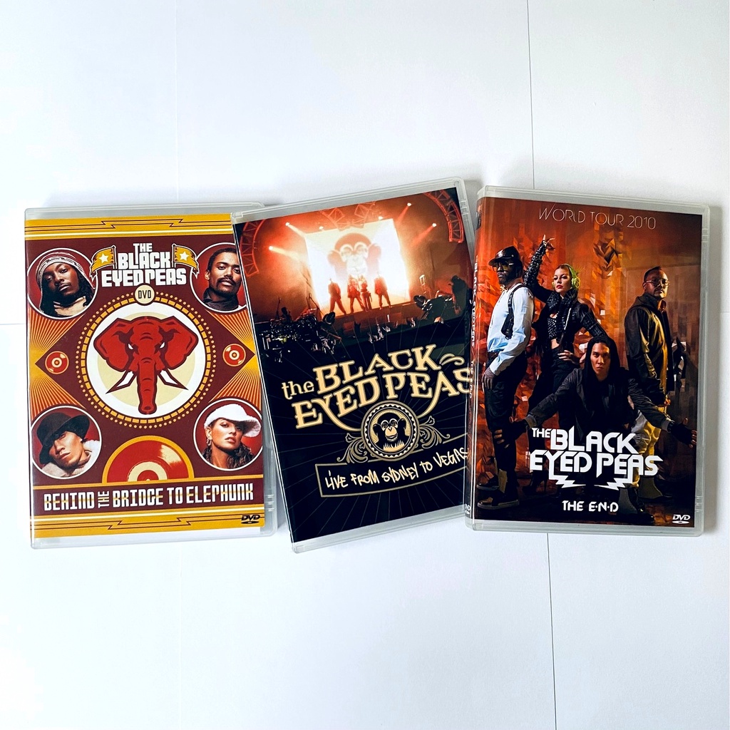 DVD The Black Eyed Peas Live From Sydney To Vegas The End