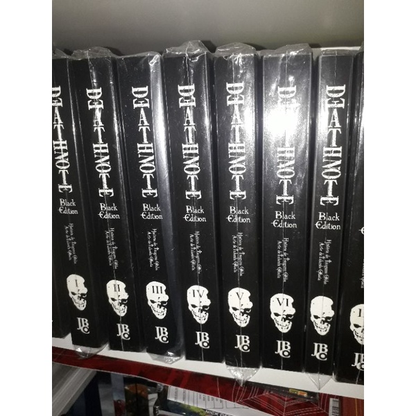 Death Note Black Edition Completo 7 volumes JBC | Shopee Brasil