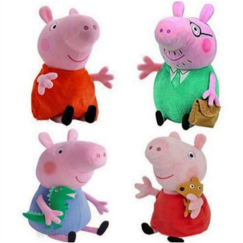 Super Casa Da Peppa Pig 4 Andares + 17 Bonecos De Pvc 275-1