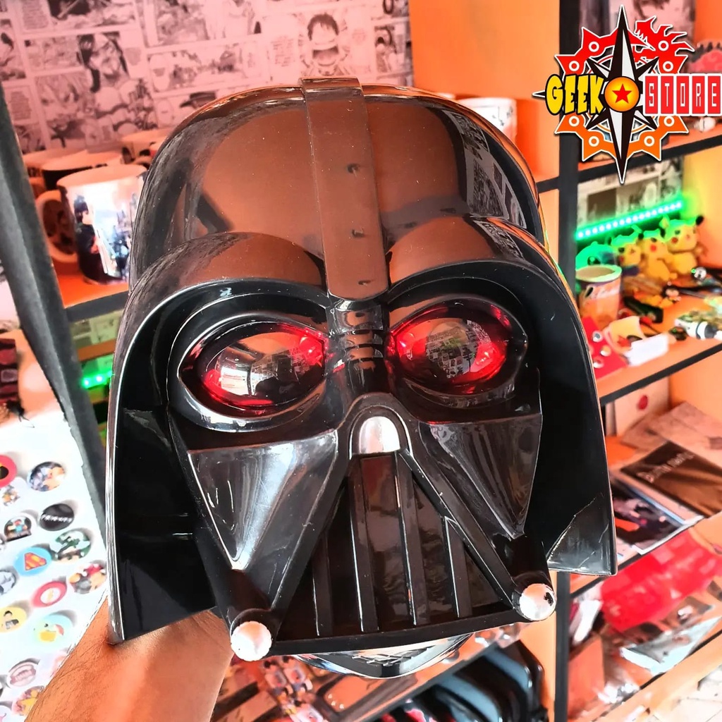 Mascara Darth vader com led | Shopee Brasil