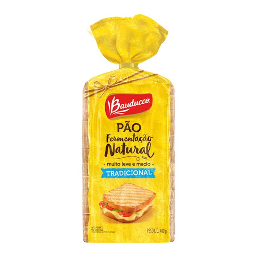 Pão De Forma Bauducco Tradicional - 400g | Shopee Brasil
